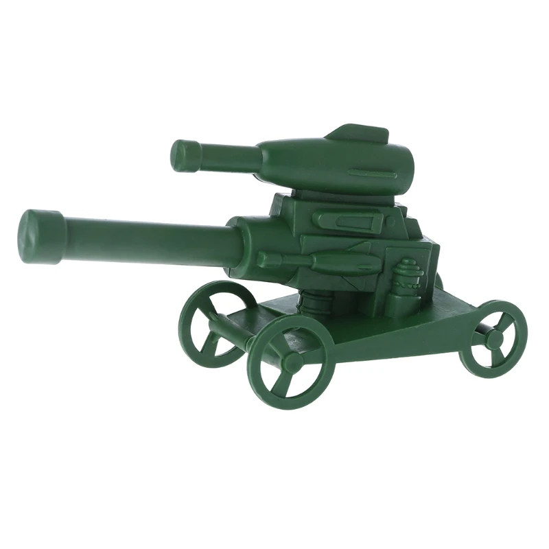 Военная Пушечная пушка, модель солдата, армейская пластиковая детская развивающая игрушка для мальчиков