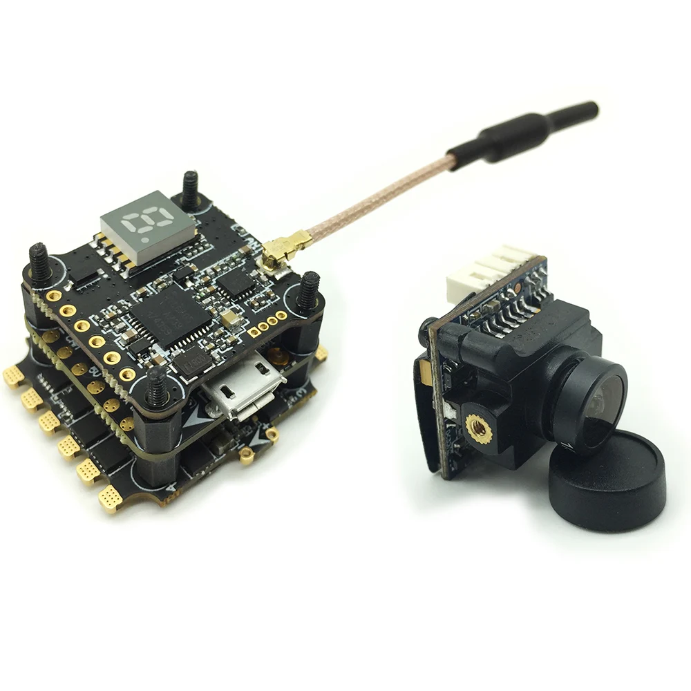 XJB F438-TX20.V2-ELF F4 RC Racing Drone Flight Controller OSD 4in1 38A Blheli_S ESC 5.8G FPV Transmitter 600TVL Camera RC Moldel (9)
