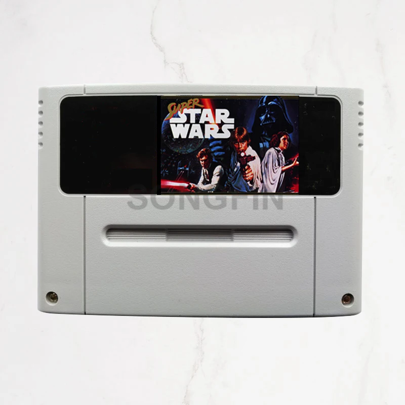 

Super Star Wars 16 bit 46 Pin Super Game Cartridge for PAL Version Game Console