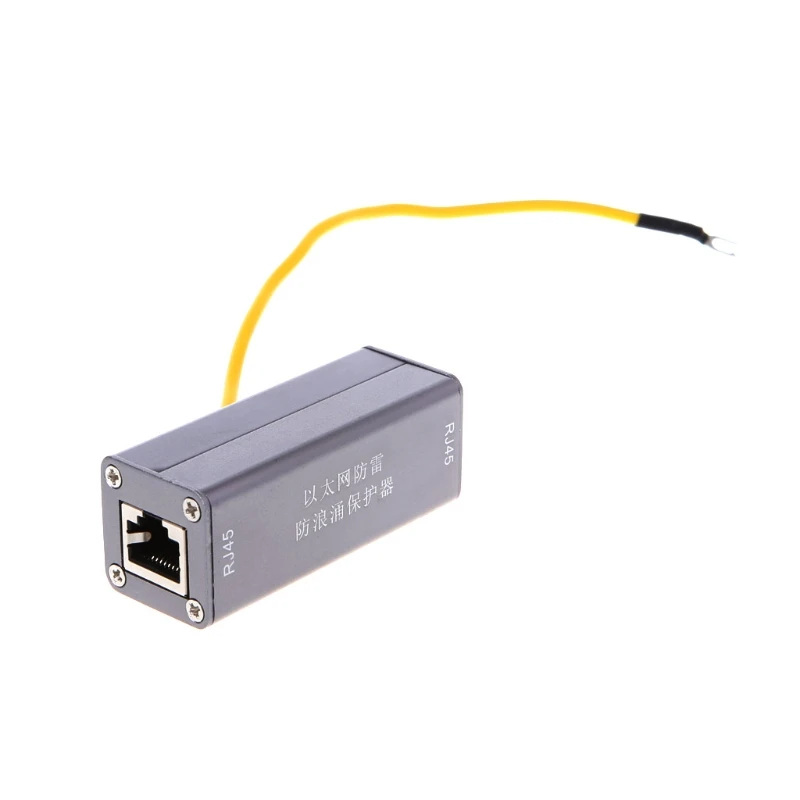 

Ethernet Network Card RJ45 Surge Protector Thunder Lightning Arrester Protection Device