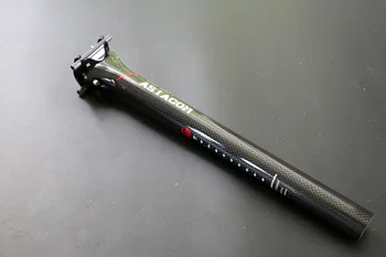 

Newest ASIACOM Mountain&Road bike 3K full carbon fibre bicycle seatposts 0mm offset MTB parts 27.2/30.8/31.6*350/400mm Free ship