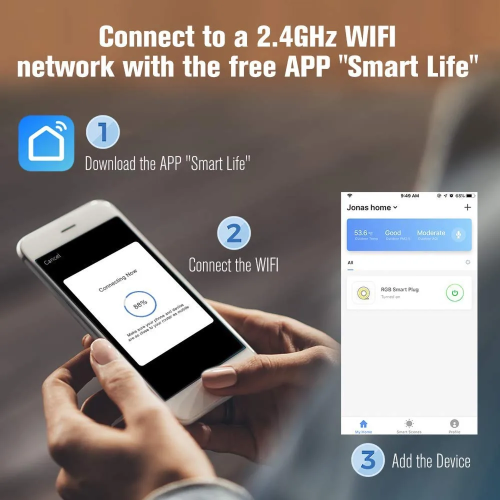 Умная розетка с поддержкой Wi Fi 16 А голосовым управлением|Умные розетки| |