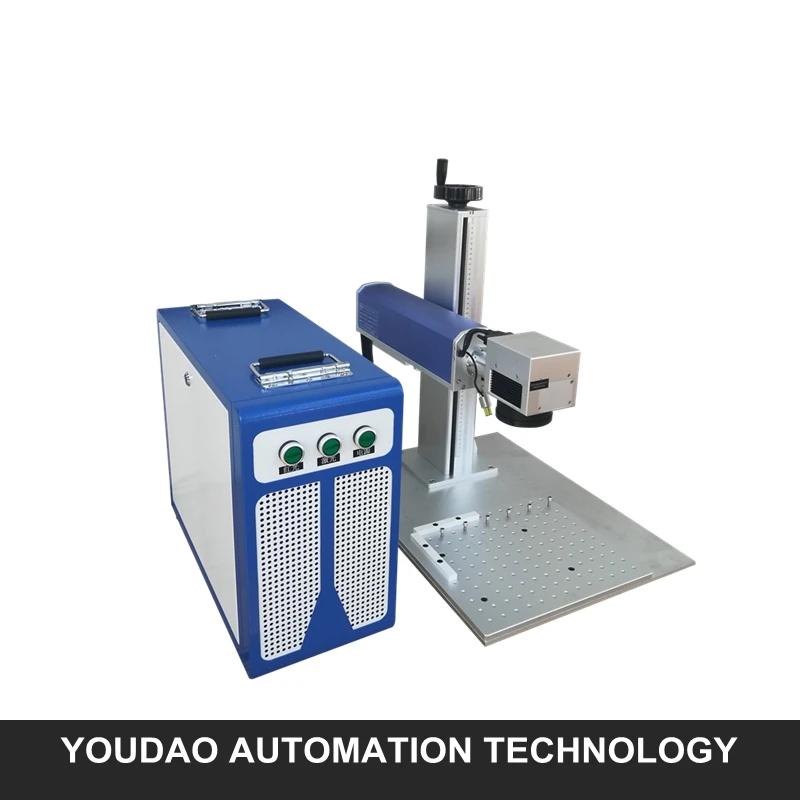 

Free shipping 30w fiber laser marking machine 150*150mm 200*200mm split laser marking machine for metal Raycus laser sourse