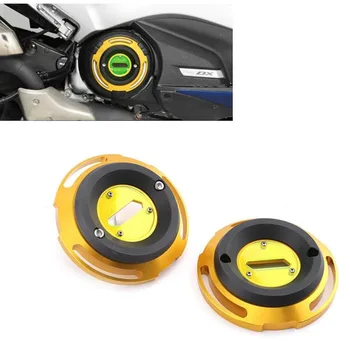 

Motorcycle CNC Motor stator case Left and Right Crash Slider Guard For YAMAHA TMAX T MAX 530 SX DX 2012- 2016