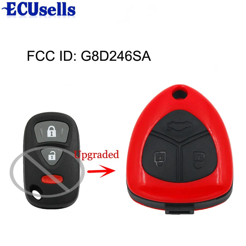 Upgraded Replacement Remote Key Fob for Suzuki XL7 Grand Vitara Aerio