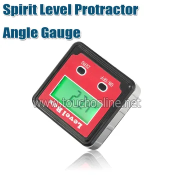 

Free shipping Digital Inclinometer Spirit Level Protractor Angle Gauge Meter Bevel TLB-09