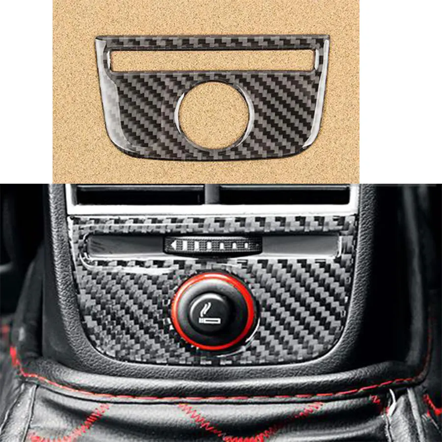 Carbon Fiber interior Trim Back vents decoration for Audi A3 S3 2014up