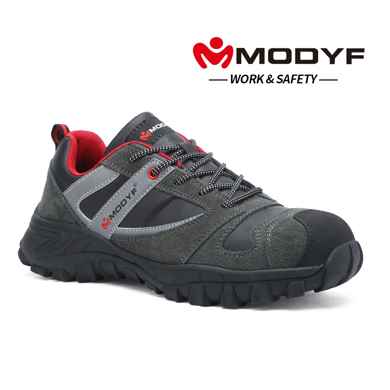 MODYF/Рабочая обувь со стальным носком; нескользящая Промышленная защитная обувь; Светоотражающая дышащая обувь; защитная обувь