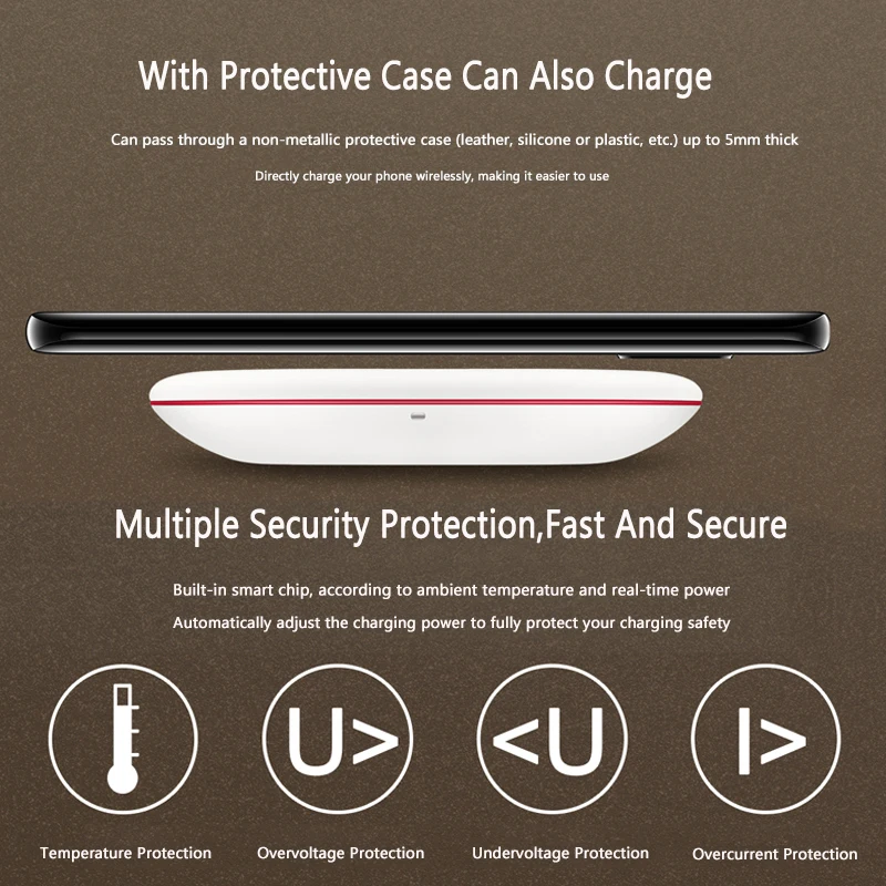 Беспроводное суперзарядное устройство Huawei 15 Вт CP60 27 CP61 SCP Supercharge для Mate30 Mate30Pro P30