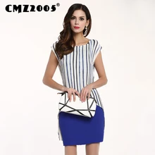2017 Cotton Robe Plus Size Fashion Summer Dress Personality Dresses Casual Polyester Regular Patchwork Freeshipping Real 71148