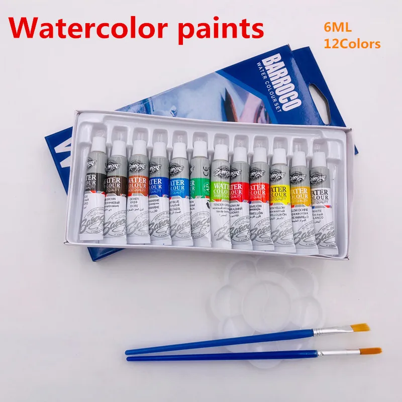 Watercolour Paints Tube Set Art Painting Drawing Tool For The Artists