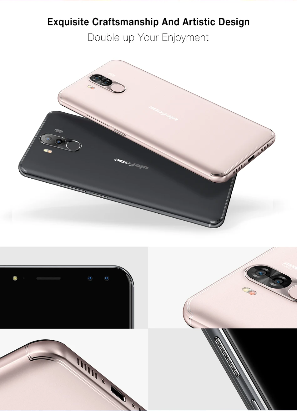 Смартфон Ulefone power 3 Android 7,1 4G 6080 mAh 6 GB 64 GB Octa Core Face ID 6," 18:9 полный экран четыре камеры 21MP мобильный телефон