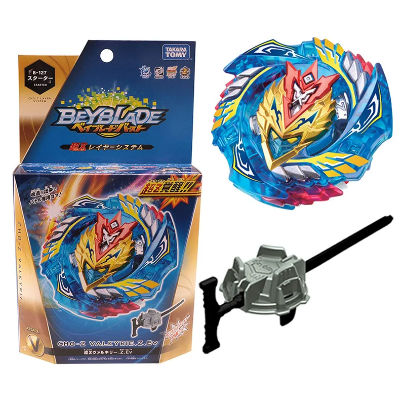 

Original Launchers Beyblade Burst fafnir B-122 B-127 CHO-Z VALKYRIE.Z.Ev Bayblade bey blade top spinner Toy for Children