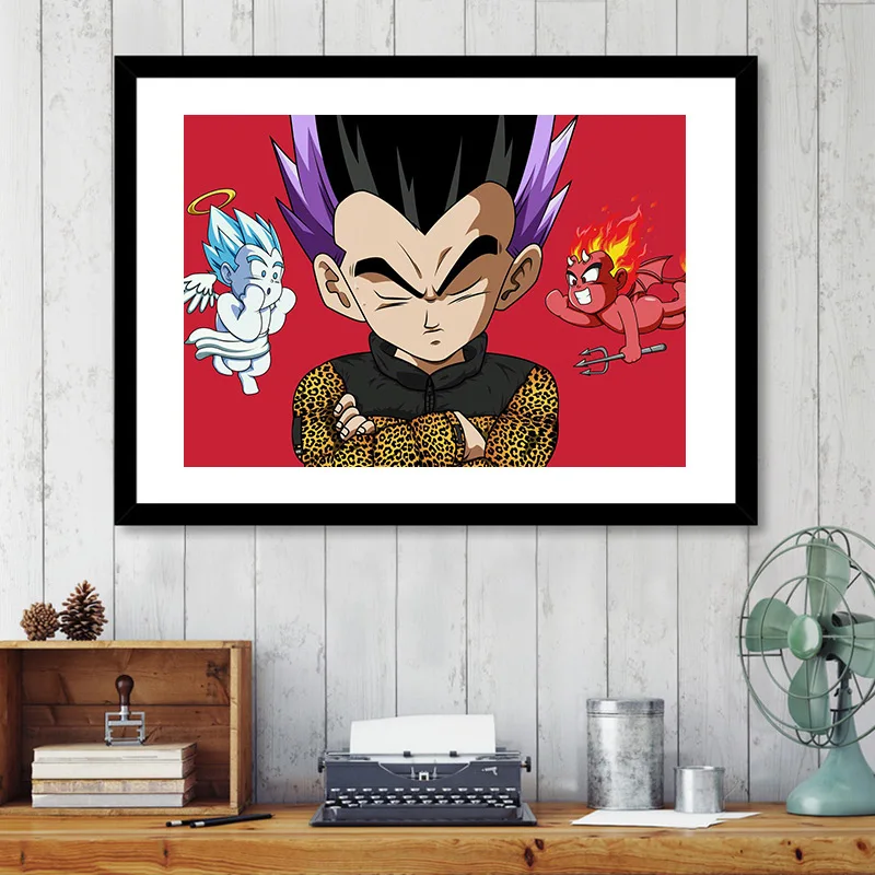 

Gotenks Dragon Ball Z DBZ fashion Home Kids Baby living Room Bedroom Decor Print Poster Picture Painting Wall Art Canvas