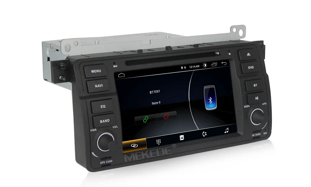 Perfect Android8.1 car audio gps player for BMW E46 3 Series M3 1998-2006 with dvd player radio ipod rds support swc tpms 23