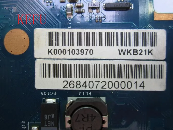 Kefu для K000103970 Интегрированный для Toshiba L670D L675D Материнская плата ноутбука LA-6053P материнская плата тесты работы