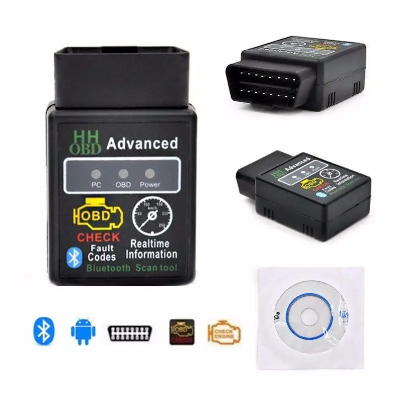 Hh obd advanced bluetooth программы для диагностики. Обд-2 диагностический адаптер elm327 адвансед. advanced obd2 elm327 v1.5. icar2 obd 2 elm327. hh obd advanced ремонт.