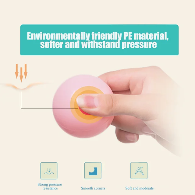 100/200pcs 5.5cm Balls Pool Balls Soft Plastic Ocean Ball For Playpen Colorful Soft Stress Air Juggling Balls Sensory Baby Toy 6