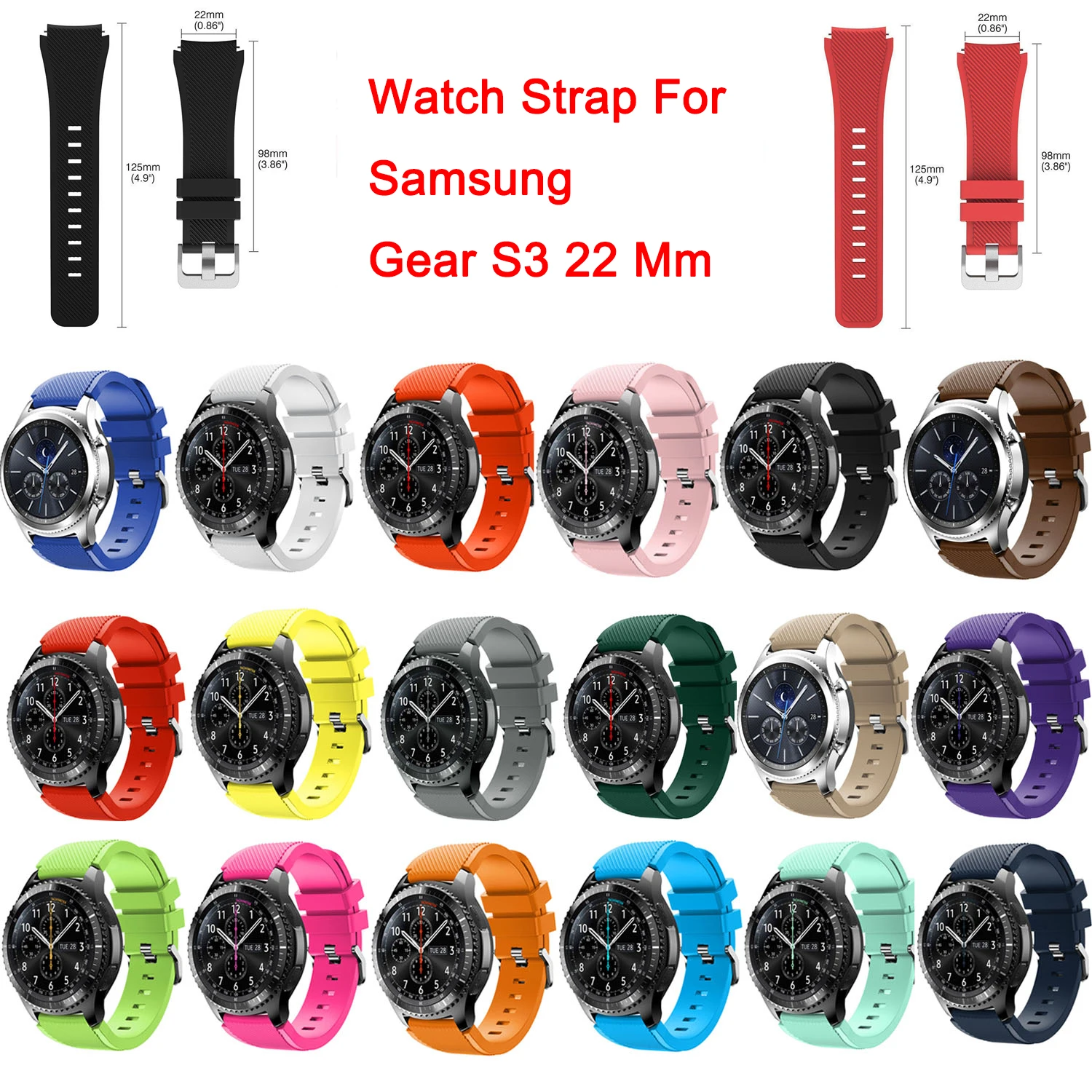 replacement watch bands for samsung gear s3