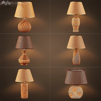 

Nordic Simple Ceramic Table Lamp Fabric Lampshade Desk Lights for Living Room Bedroom Bedside Reading Home Lighting Fixture Deco