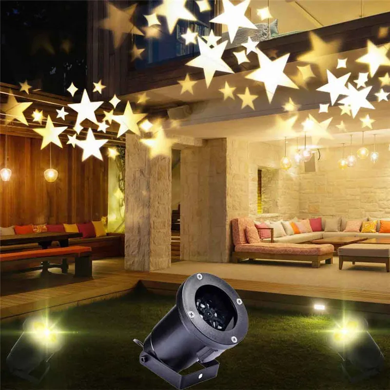 Christmas Laser Star Projector Outdoor Led Waterproof Discoration