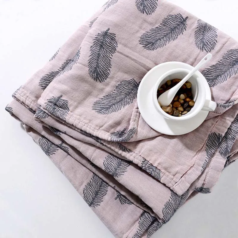Японское стильное плотное одеяло из хлопка, банное полотенце, диванное одеяло, покрывало с кондиционированным воздухом, размер одеяла 150*200 см, 200*230 см