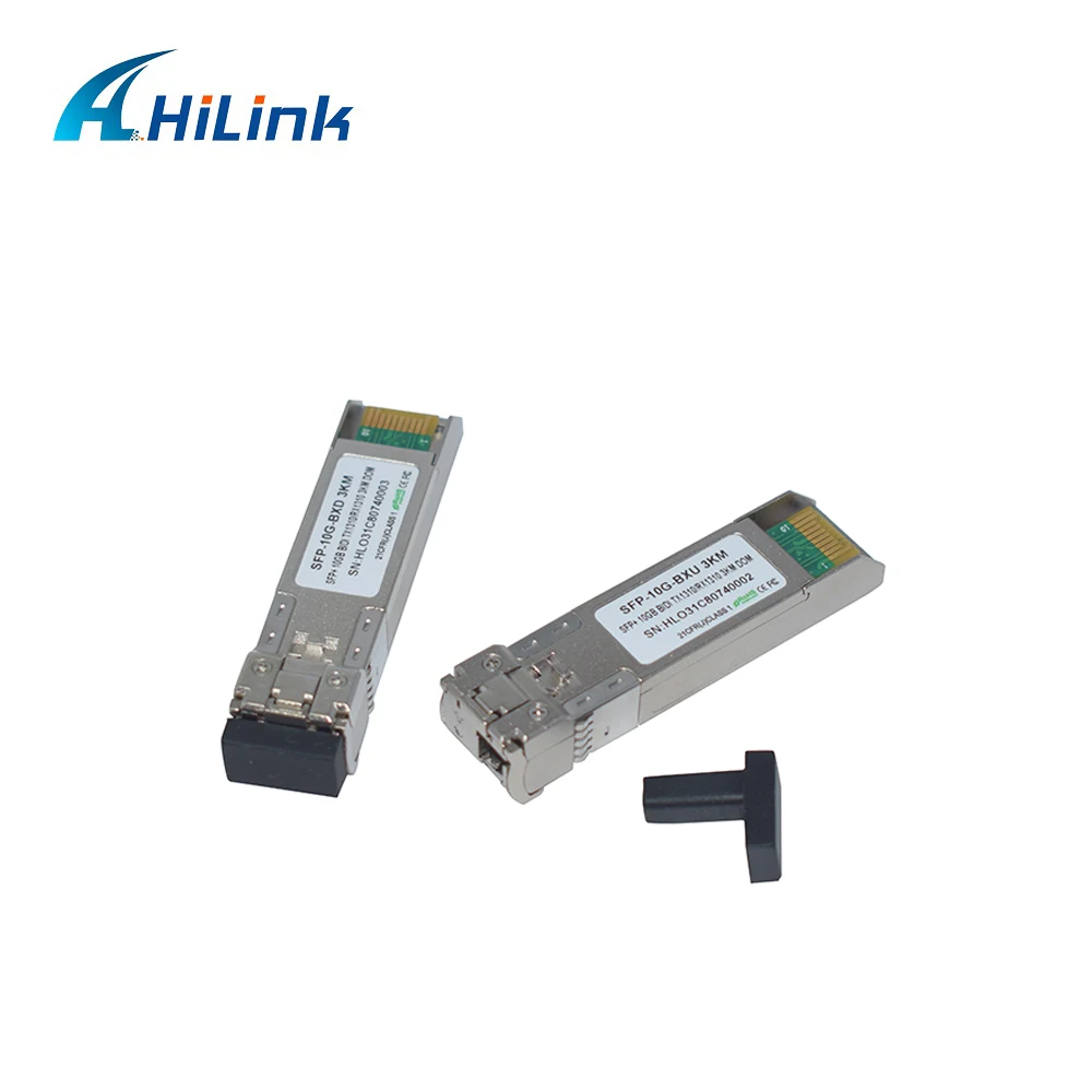 1 пара! Приёмопередатчик типа SFP 10G BIDI Tx1310nm/Rx1310 3 км для программирования в производственных условиях+ оптический патч-корд оптические трансиверы