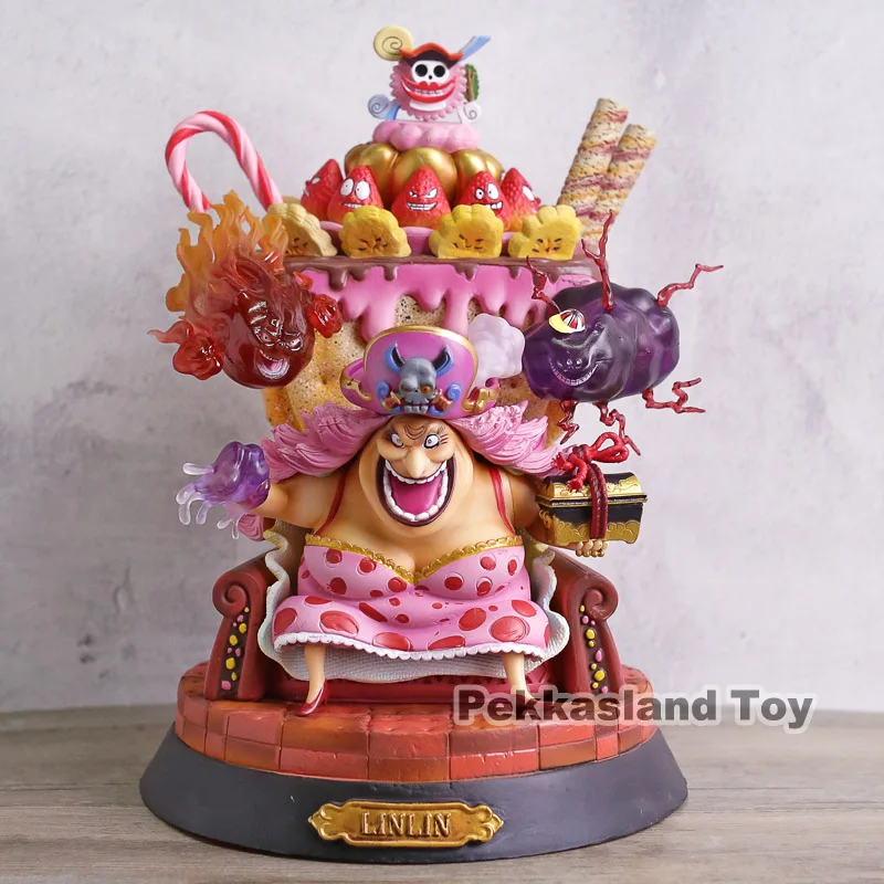 

One Piece Action Figure Anime Model BIG MOM Charlotte Linlin Dolls Decoration Collection Figurine Christmas Toys for Gifts