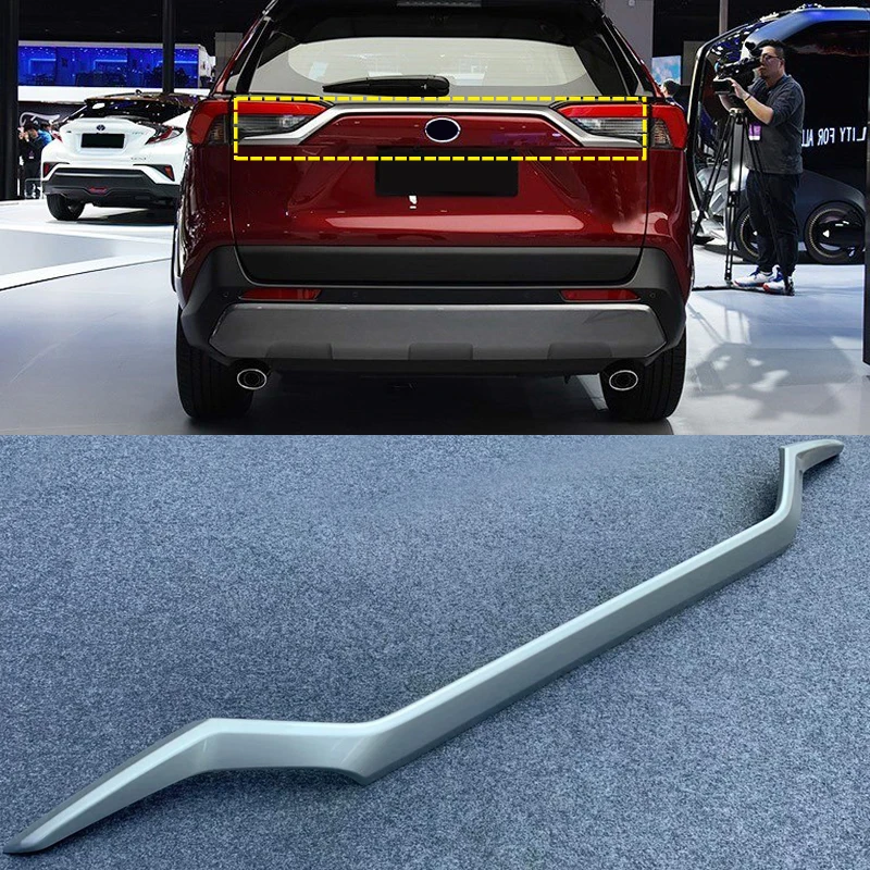 Для Toyota RAV4 RAV 4 2019 2020 ABS хром внешняя задняя дверь багажник крышка отделка