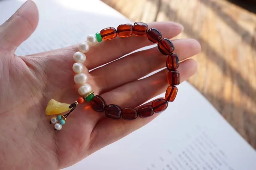 Natural Amber Bracelet (3)
