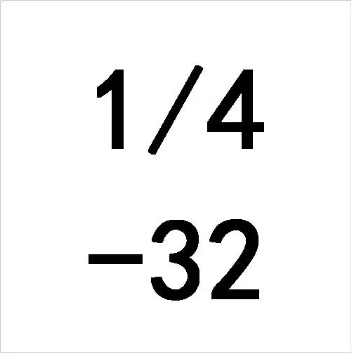 32 UNEF 10 шт. 1/4-20 24 27 28 32 36 40 UNC UNS UNF UNEF правая рука США нажмите шаг резьбы инструменты для обработки формы TPI 1/4" - Цвет: 32 UNEF
