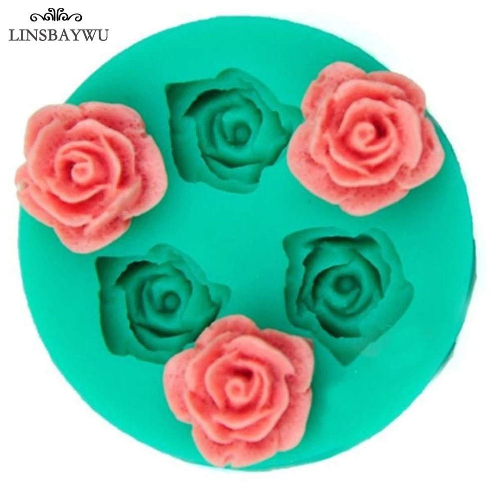 Mini Rose Flower Silicone Fondant Mold Cake Decoration Tools Chocolate Mould S Mini Rose Flower Silicone Fondant Mold Cake Decoration Tools Chocolate Mould S