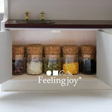 1:6 1:12 милый мини кукольный домик миниатюрная бутилированная еда