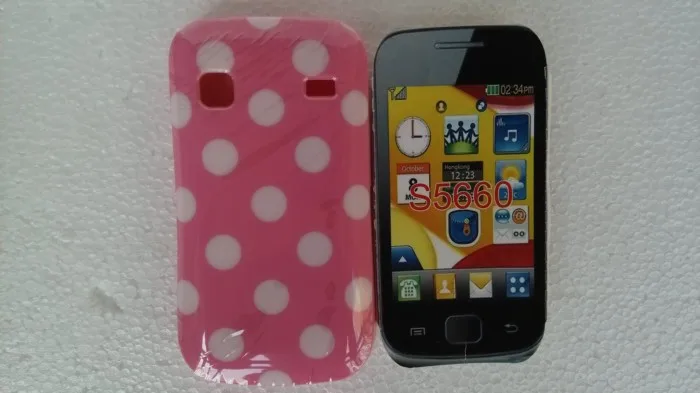 Samsung Galaxy Gio S5660 Polka Dots (4)