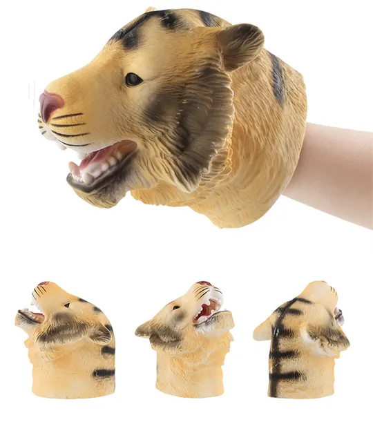 Rubber Hand puppet dolls Puppets For little kids playing Hand Puppets