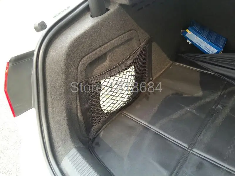 Нейлоновая веревка 38 см x 25 см, держатель для багажа, карманная наклейка для обычного автомобиля, заднего багажника, спинки сиденья, сетка для хранения, 2 шт./компл