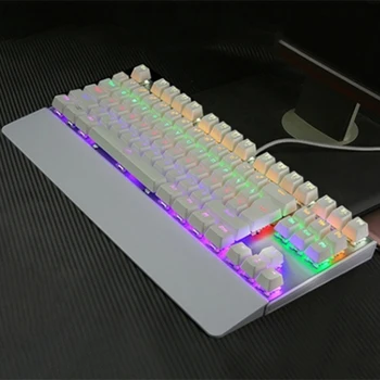 

Gaming Mechanical Keyboard Backlit USB Wired 26 Keys Anti-ghosting Game Keyboard -Drop