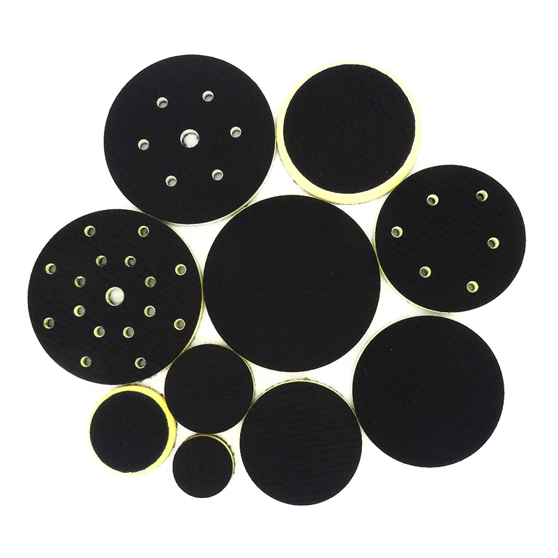 

2" to 6" Diameter PU Foam Interface Pad Hook & Loop Sander Backing Pad Polishing Pad Power Tools Parts