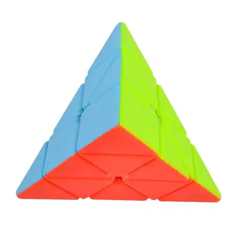 

2019 New Arrivals Cyclone Boys Pyramid Cube 3x3x3 Magic Cube Speed Cube Puzzle - Colorful