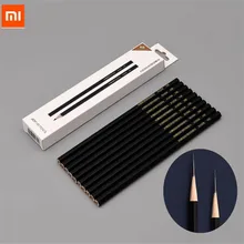 10 шт./компл. Xiaomi Kaco радость Yuehui HB карандаш деревянные карандаши Черный Шестигранник для рисования и записи офиса школы пишущий карандаш