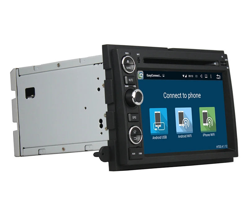 Cheap 7" Android Car DVD Player,3G/wifi/BT GPS Canbus,Audio Radio Stereo,Car multimedia for Ford Fusion/Explorer 2006 2007 2008 2009 6