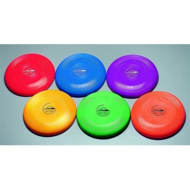 Sportime 1004695 9 In. Flying Discs Set - 6