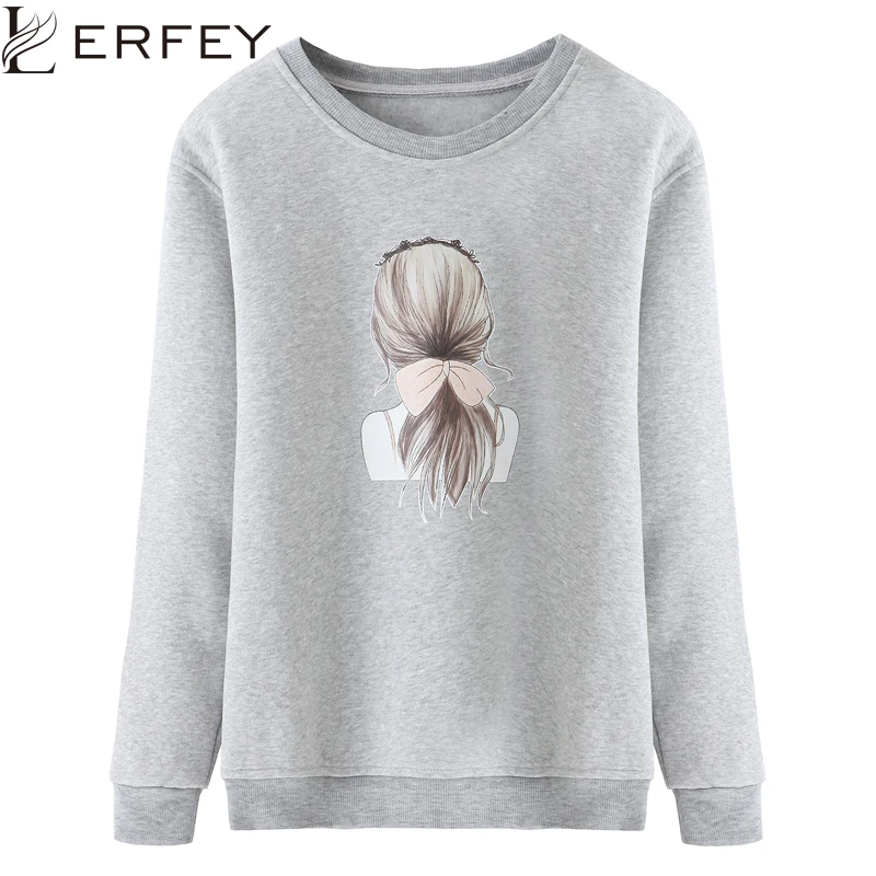 LERFEY Women Pullovers Sweatshirt Spring Autumn Casual