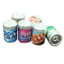 6* банок для напитков 1:12 миниатюрная кукольная мебель украшения «сделай сам» Кукольный дом кухонные аксессуары милые мини-банки Прямая поставка