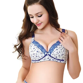 Wireless Lace Maternity Nursing Bra Open Button Cotton Underwear Breast Feeding For Pregnant Women Gravidas Clothes Plus Size