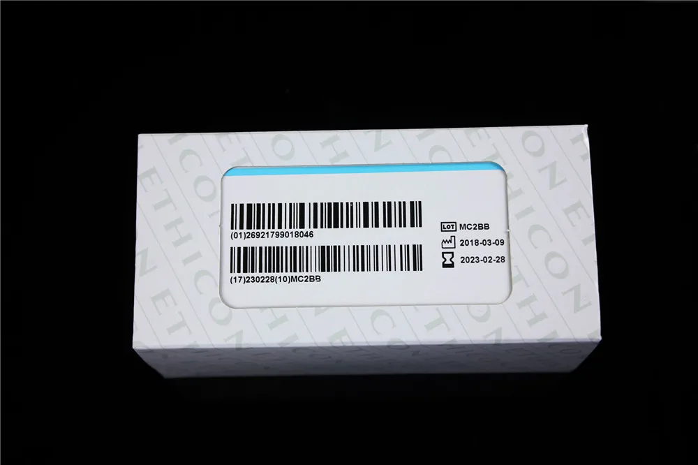 medical Suture line Johnson Ethicon MERSILK line Surgical non absorbable suture line sterile real Silk braid line instrument 2