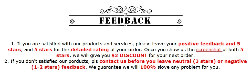 feedback