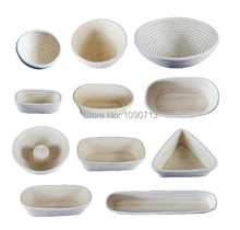 Free Shipping 1PC Bread Proving Proofing Rising Rattan Basket Banneton Brotform Fermentation Rattan Basket