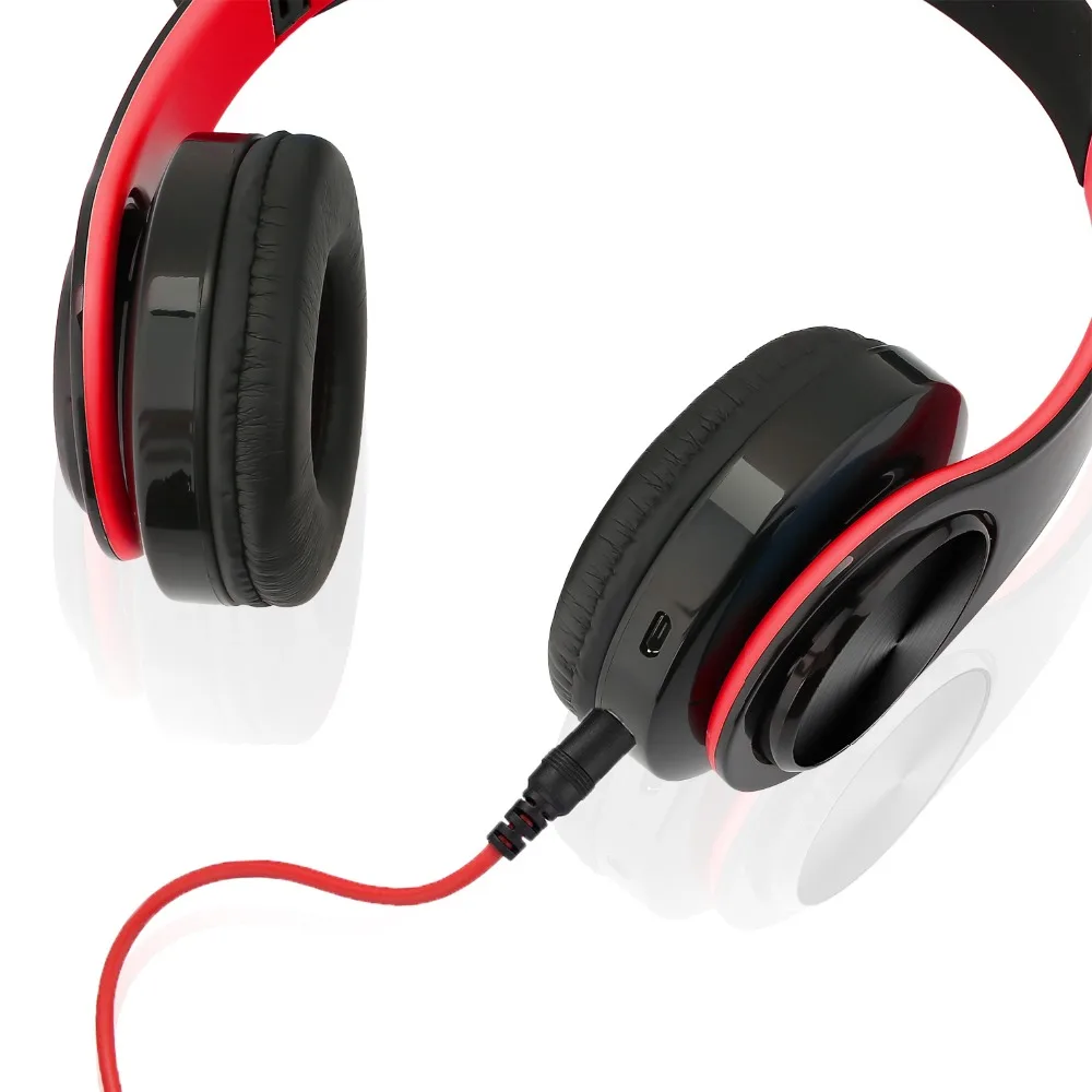 NEW Wireless Bluetooth Headphone Stereo FM TF 3.5 mm Bluetooth Headset With Microphone Also MP3 Player For All Phones Computers (6)