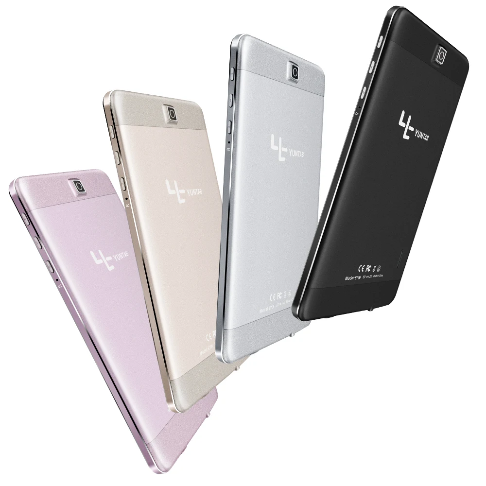 YUNTAB 4color 7 E706 alloy Tablet PC 3g smartphone Quad Core Android 5 1 with dual